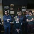 Un momento dell'inaugurazione al Cecchi Point