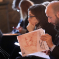 La conferenza stampa di presentazione della mostra "Leonardo da Vinci - Disegnare il futuro" a Palazzo Reale
