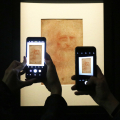 Leonardo da Vinci , autoritratto, 1515-1516 circa