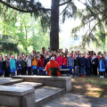 Il coro della scuola elementare Vittorino da Feltre