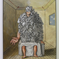 Giorgio De Chirico, Il meditatore, 1971