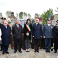 Le autorità durante la commemorazione