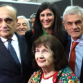 Le autorità con Halina Birenbaum