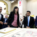 La Sindaca nello stand di Sharjah, Ospite d'Onore
