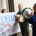 Un segno contro l'omotransfobia