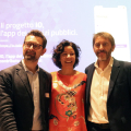 Matteo De Santi, Paola Pisano e Franco Gola