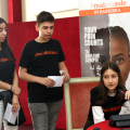 L'intervento dei ragazzi della scuola media Norberto Bobbio di Barriera di Milano