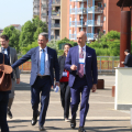 Il Ministro Costa arriva all'Environment Park