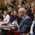Le autorità presenti in sala