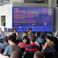 Un momento della conferenza stampa