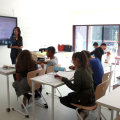 Le aule della nuova scuola Fermi