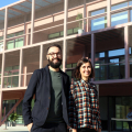 Gli architetti Alberto Bottero e Simona Della Rocca