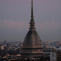 La Mole al tramonto