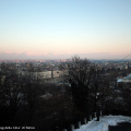 Panorama ghiacciato dal monte dei Cappuccini