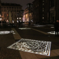 Cosmometrie, Mario Airò, piazza Carignano