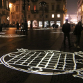 Cosmometrie, Mario Airò, piazza Carignano