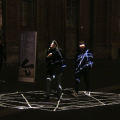 Cosmometrie, Mario Airò, piazza Carignano
