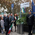 Lo scoprimento della targa