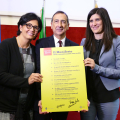 Rosy Russo, Giuseppe Sala e Chiara Appendino