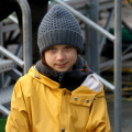 Greta Thunberg in piazza Castello