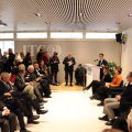 La presentazione di Olli alla stampa al campus ILOITC