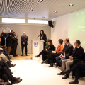 La presentazione di Olli alla stampa al campus ILOITC