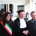 Evelina Christillin, Chiara Appendino, Guido Saracco e il Ministro Gaetano Manfredi