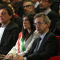 La Sindaca Chiara Appendino e il Ministro Gaetano Manfredi