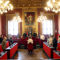 Cerimonia di conferimento della Cittadinanza Onoraria a Julio Guerra Izquierdo, medico cubano in prima linea nell'emergenza Covid a Torino