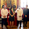 Jose Carlos Rodriguez Ruiz, Chiara Appendino, Julio Guerra Izquierdo e Francesco Sicari
