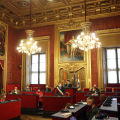 Un momento della Cerimonia in Sala Rossa