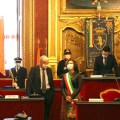 La Cerimonia ufficiale in Sala Rossa
