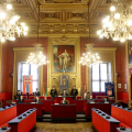 La Cerimonia ufficiale in Sala Rossa
