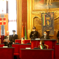 L'orazione ufficiale dello storico Fabio Levi