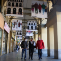 Roberto Mastroianni curatore della mostra con Xel e Carlo Gloria