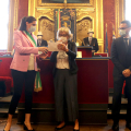 Valeria Cagno (ritira l'onorificenza la mamma Mazzetta Gabriella)