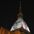 Il videomapping sulla Mole Antonelliana