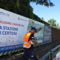 La futura stazione Certosa