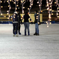 La patinoire in piazza Vittorio