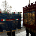 Gli stendardi delle associazioni partigiane