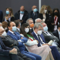 Le autorità presenti all'inaugurazione