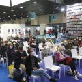 Un ncontro allo stand della Città di Torino