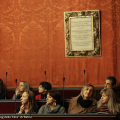Un momento della conferenza stampa