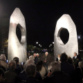 Un momento dell'inaugurazione