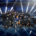 Foto di gruppo con i raccattapalle