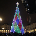 L'Albero di Natale in piazza Vittorio Veneto