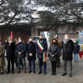 Le autorità al Cimitero Monumentale