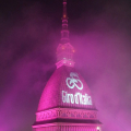 Mole Antonelliana in rosa per i meno 100 giorni al Giro d’Italia