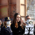 L’accompagnamento musicale di un quintetto di fiati del Conservatorio Giuseppe Verdi di Torino