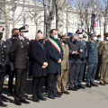 Le autorità presenti alla cerimonia